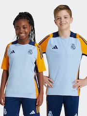 adidas Blue/Orange Kids Real Madrid Tiro 24 Competition Training Jersey - Image 2 of 7