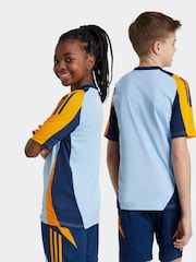 adidas Blue/Orange Kids Real Madrid Tiro 24 Competition Training Jersey - Image 5 of 7