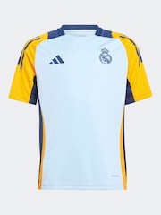 adidas Blue/Orange Kids Real Madrid Tiro 24 Competition Training Jersey - Image 6 of 7