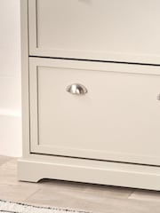 Pacific Linen Pine Wood Shoe Storage Unit - Image 3 of 9