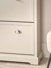Pacific Linen Pine Wood Shoe Storage Unit - Image 5 of 9