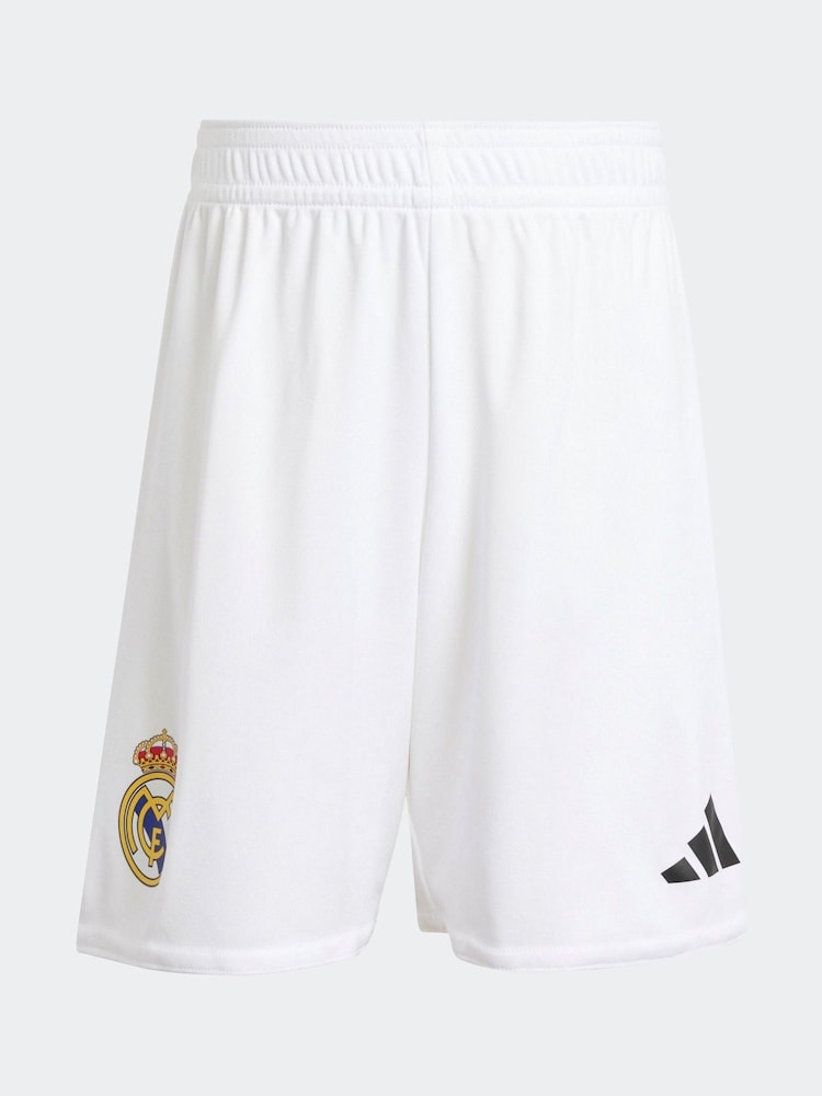 adidas White Kids Real Madrid 24/25 Home Mini Kit - Image 3 of 3