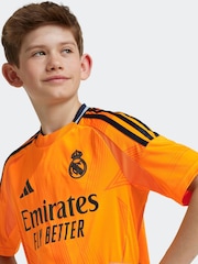 adidas Orange Kids Real Madrid 24/25 Away Jersey - Image 5 of 8