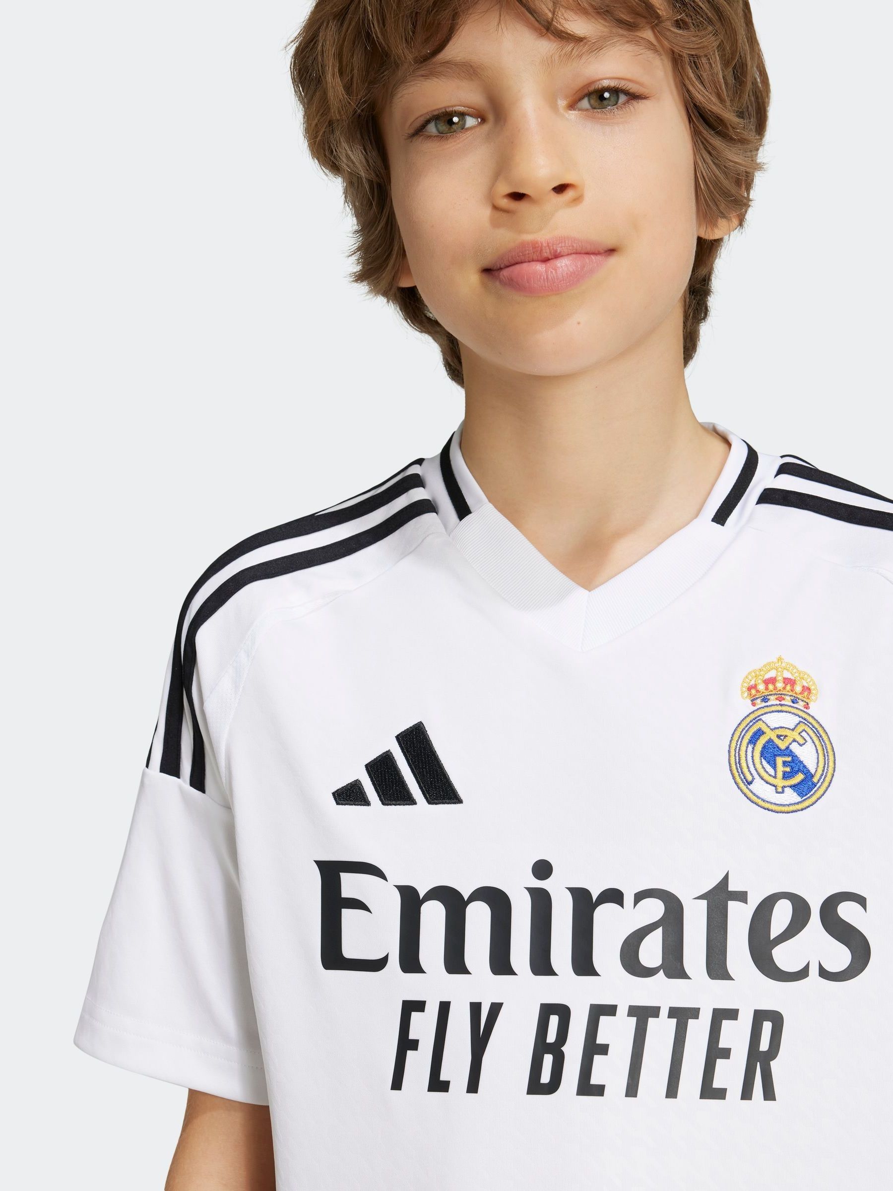 Buy adidas White Real Madrid 24 25 Home Kids Jersey from Next Saudi Arabia