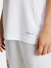 adidas White Real Madrid 24/25 Home Kids Jersey - Image 6 of 9
