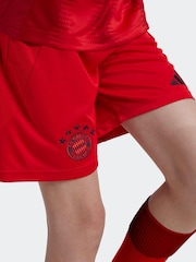 adidas Red Kids FC Bayern 24/25 Home Shorts - Image 3 of 8