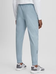 Reiss Blue Silver Dax Castore Water Repellent Track Joggers - Image 5 of 8