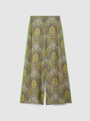Florere Printed Wide Leg Trousers - Image 2 of 6