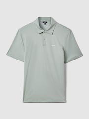 Reiss Sage Owens Slim Fit Cotton Polo Shirt - Image 2 of 6