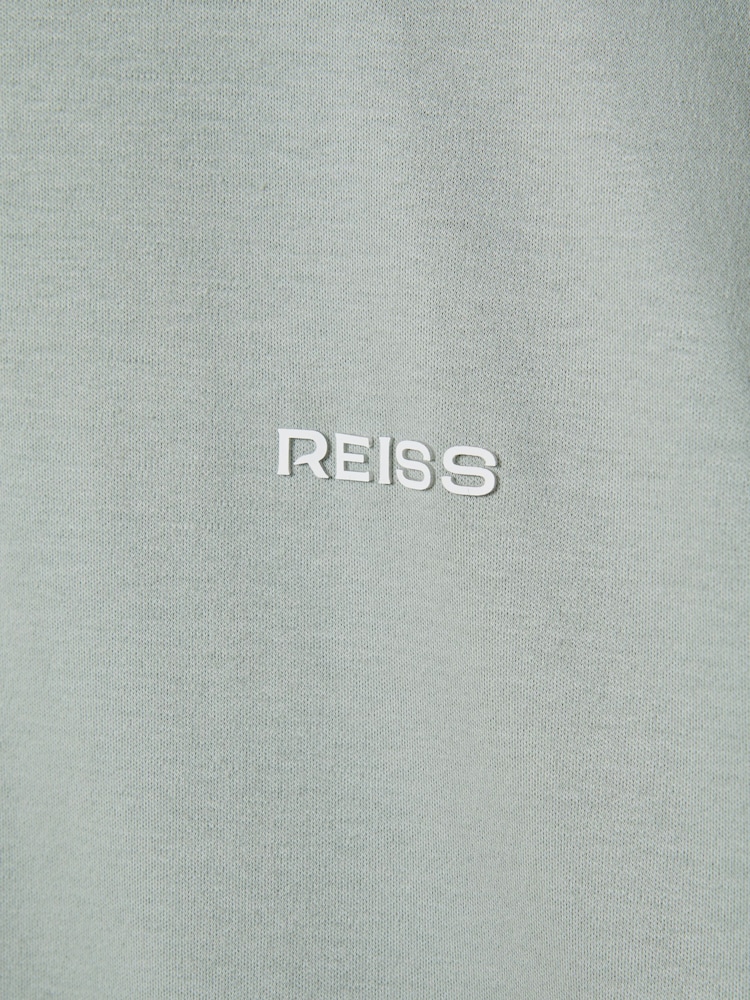 Reiss Sage Owens Slim Fit Cotton Polo Shirt - Image 6 of 6