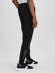 Reiss Onyx Black Dax Castore Water Repellent Track Joggers - Image 5 of 8