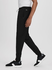 Reiss Onyx Black Dax Castore Water Repellent Track Joggers - Image 7 of 8