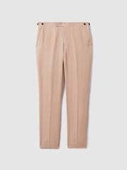 Reiss Kin Linen Tapered Trousers Slim-Fit - Imagen 2 de 6