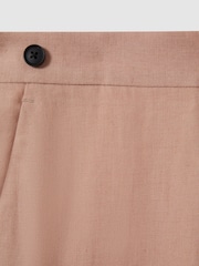 Reiss Kin Linen Tapered Trousers Slim-Fit - Imagen 6 de 6