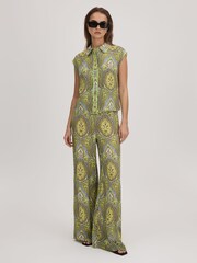 Florere Printed Cropped Top - Image 3 of 7