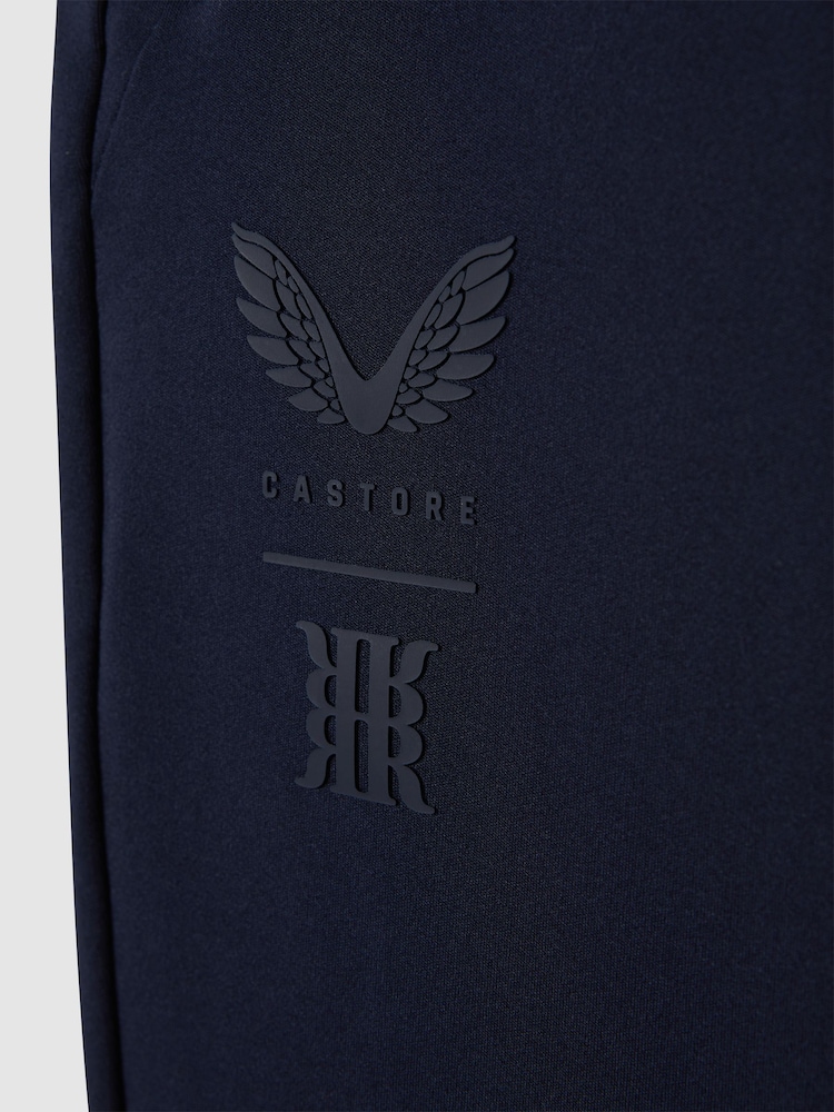 Reiss Midnight Navy Eli Castore Performance Slim Fit Joggers - Image 7 of 7