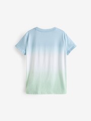 Abercrombie & Fitch Ombre Logo Graphic Print T-Shirt - Image 1 of 2