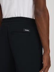 Reiss Navy Isaac Interlock Jersey Joggers - Image 6 of 7