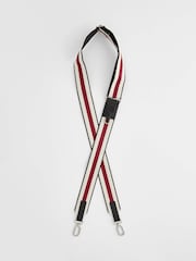 Black/Red Stripe Bag Strap - Image 2 of 3