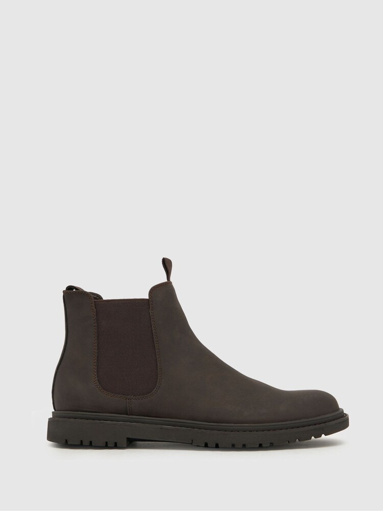 Schuh David Brown Chelsea Boots - Image 1 of 4