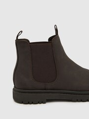 Schuh David Brown Chelsea Boots - Image 3 of 4