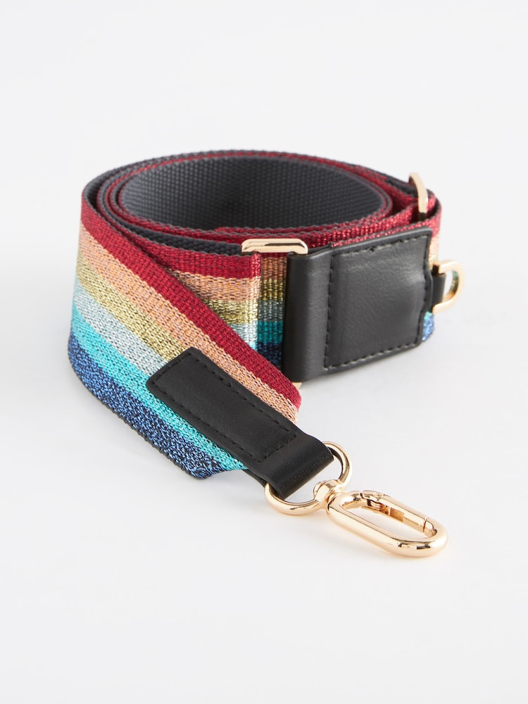 Rainbow Bag Strap - Image 1 of 3 Rainbow Bag Strap - Image 1 of 3