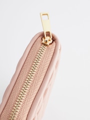 Pink Quilted Purse - Image 4 of 6