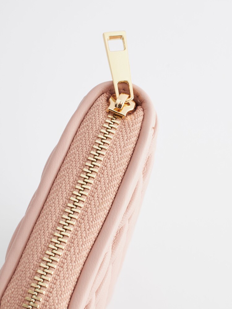 Pink Quilted Purse - Image 4 of 6
