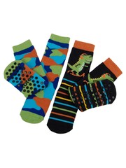 Totes Orange Toasties Childrens Original 2 Pack Socks - Image 1 of 4