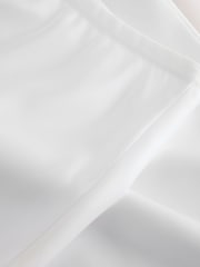 White Satin Midi Skirt - Image 9 of 9