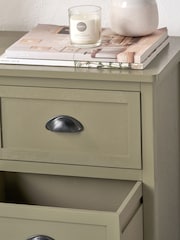 Pacific Olive Pine Wood 6 Drawer Unit - Image 2 of 7
