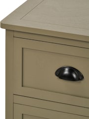 Pacific Olive Pine Wood 6 Drawer Unit - Image 7 of 7