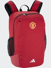 adidas Red/White Manchester United Home Backpack - Image 5 of 8