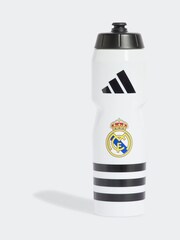 adidas White/Black Sport Performance Adult Real Madrid Water Bottle - Image 2 of 4