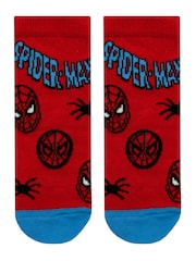 Character Grey Marvel 100% Cotton Socks 3 Pack - Image 4 of 4