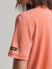 Superdry Pink Embellished Vintage Logo T-Shirt - Image 3 of 4