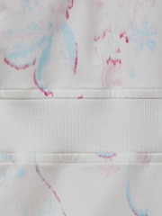 Reiss Multi Janey 9-13 yrs Cotton Jersey Blend Crew Neck Dress - Image 4 of 5