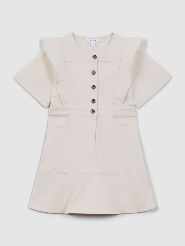 Vestido denim acampanado Jess de Reiss - Imagen 2 de 6