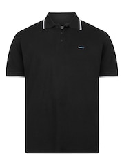 BadRhino Big & Tall Black Core Polo Shirt - Image 2 of 3