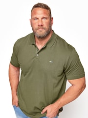 BadRhino Big & Tall Green Core Polo Shirt - Image 1 of 3