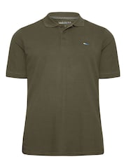 BadRhino Big & Tall Green Core Polo Shirt - Image 2 of 3