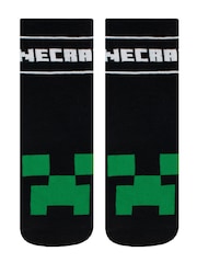 Character Green Minecraft Socks 3 Pack - Image 4 of 4