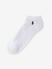 Polo Ralph Lauren White Cushioned Low-Cut Socks 6 Pack - Image 2 of 4