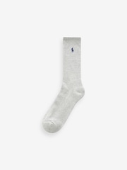 Polo Ralph Lauren Multi Cotton Crew Socks 6 Pack - Image 3 of 9