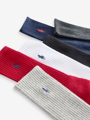 Polo Ralph Lauren Multi Cotton Crew Socks 6 Pack - Image 9 of 9
