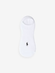 Polo Ralph Lauren White 100% Cotton Pop White Socks 6 Pack - Image 3 of 7
