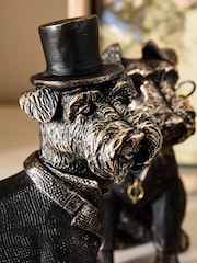 Set of 3 Black Wilson The Schnauzer Ornaments - Image 2 of 6