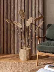 Natural Extra Large Woven Plant Ornament - Image 1 of 4
