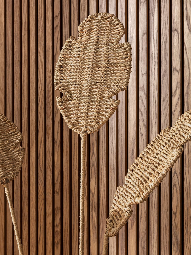 Natural Extra Large Woven Plant Ornament - Image 2 of 4