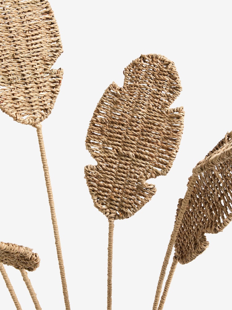 Natural Extra Large Woven Plant Ornament - Image 4 of 4